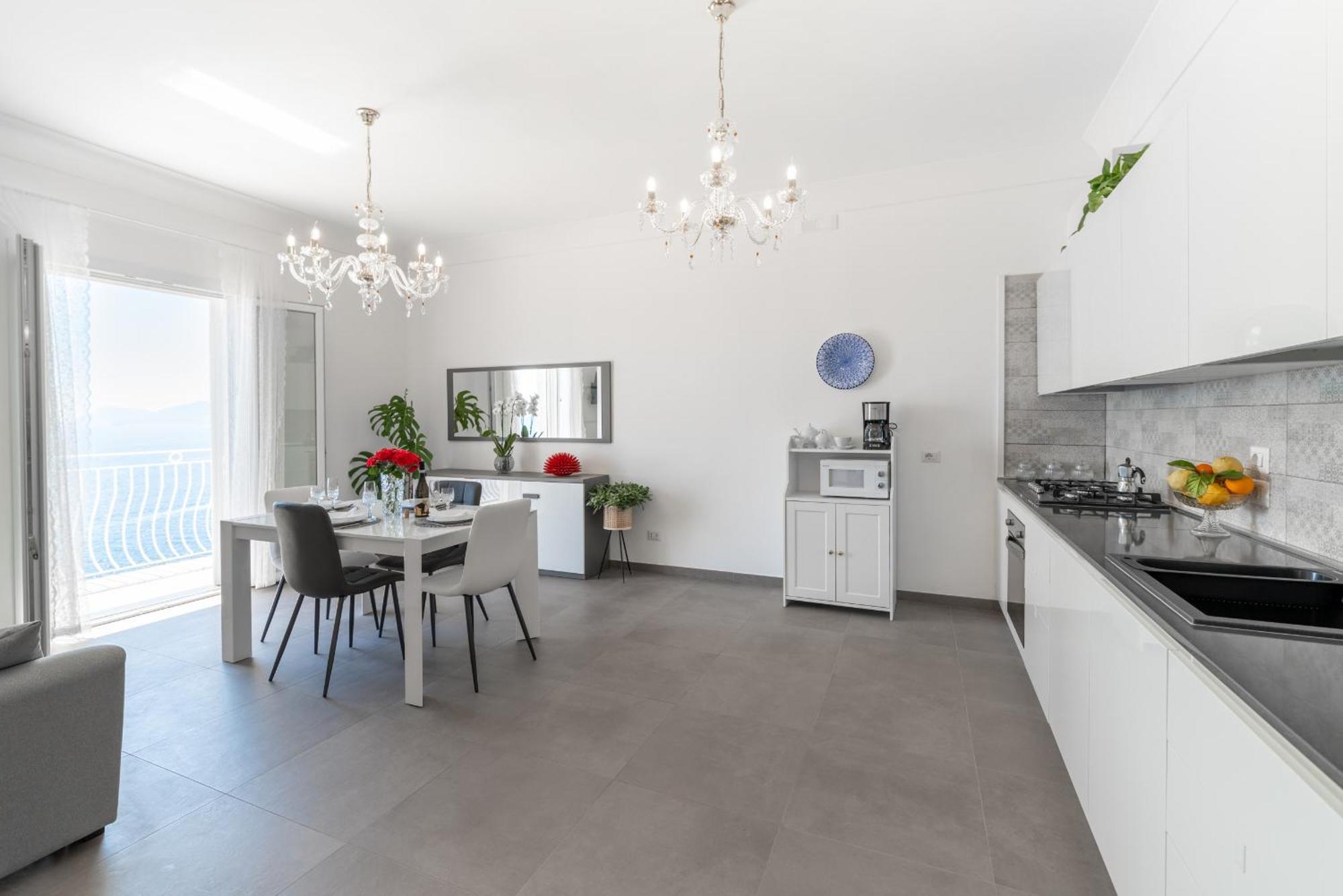 Casa Clara Lejlighed Praiano Eksteriør billede